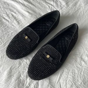 TORY BURCH BLACK LOAFERS